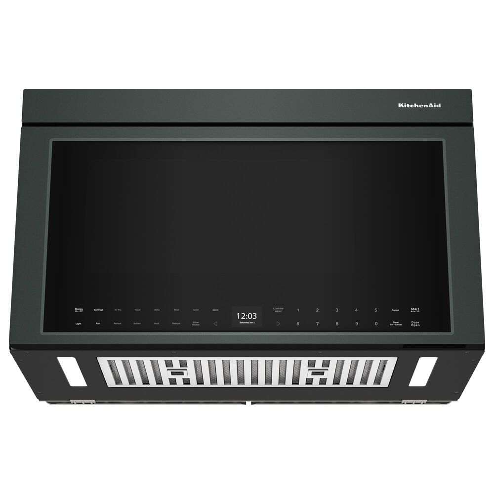 KitchenAid 1.1 Cu. Ft. Multifunction Over-the-Range Microwave Oven with Flush Built-In Design in Juniper, , large