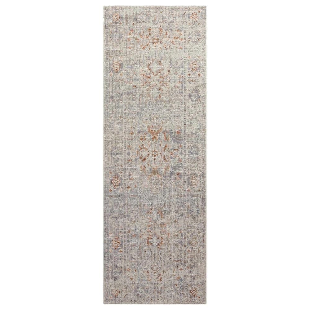 Chris Loves Julia x Loloi Rosemarie 3"7" x 5"7" Oatmeal and Lavender Area Rug, , large