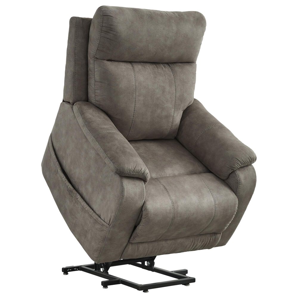 Ashley Crestmeade Power Lift Recliner in Fossil, , large