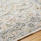 Surya Dresden Taupe, Off-White, Dusty Sage, Deep Teal, Olive, Light Gray and Mustard 2"7" x 7"3" Runner, , large