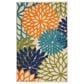 Nourison Aloha 3"6" x 5"6" Multicolor Indoor/Outdoor Area Rug, , large