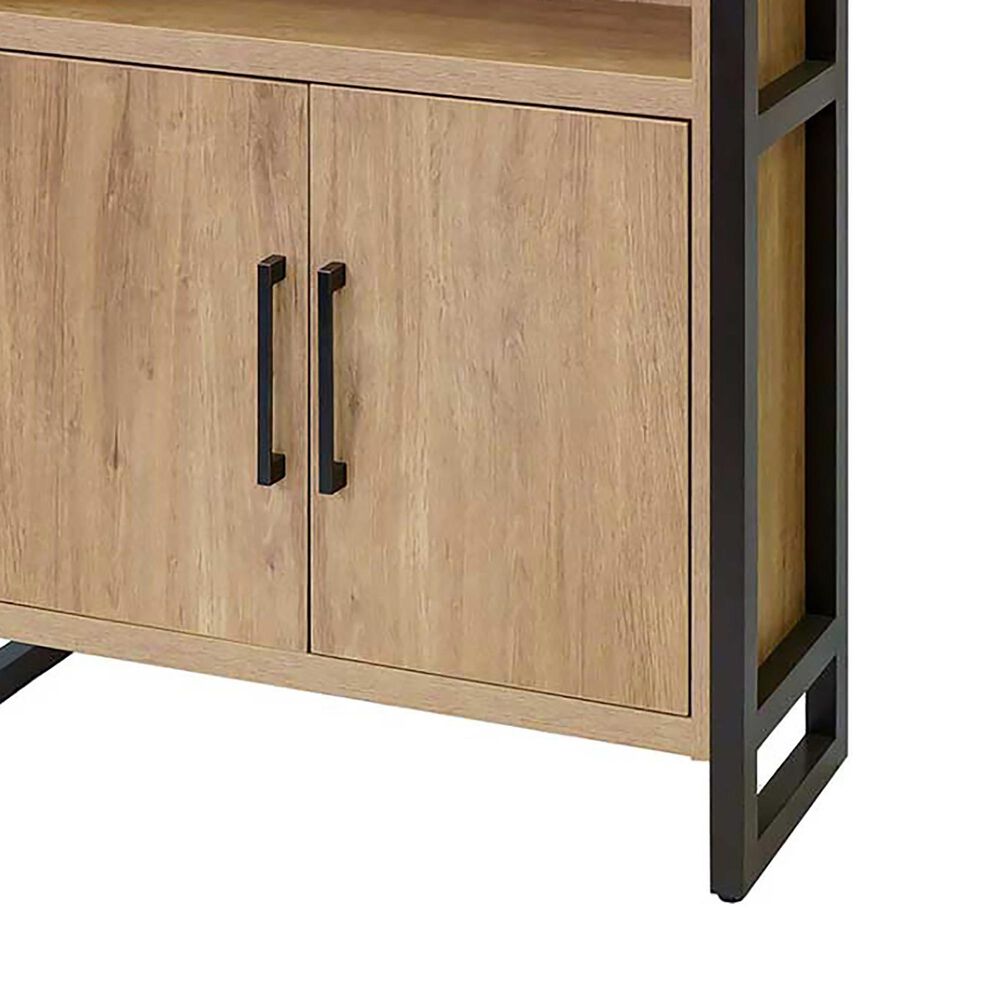 Wycliff Bay Mason 78&quot; Lower Door Bookcase in Monarca, , large