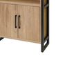 Wycliff Bay Mason 78" Lower Door Bookcase in Monarca, , large
