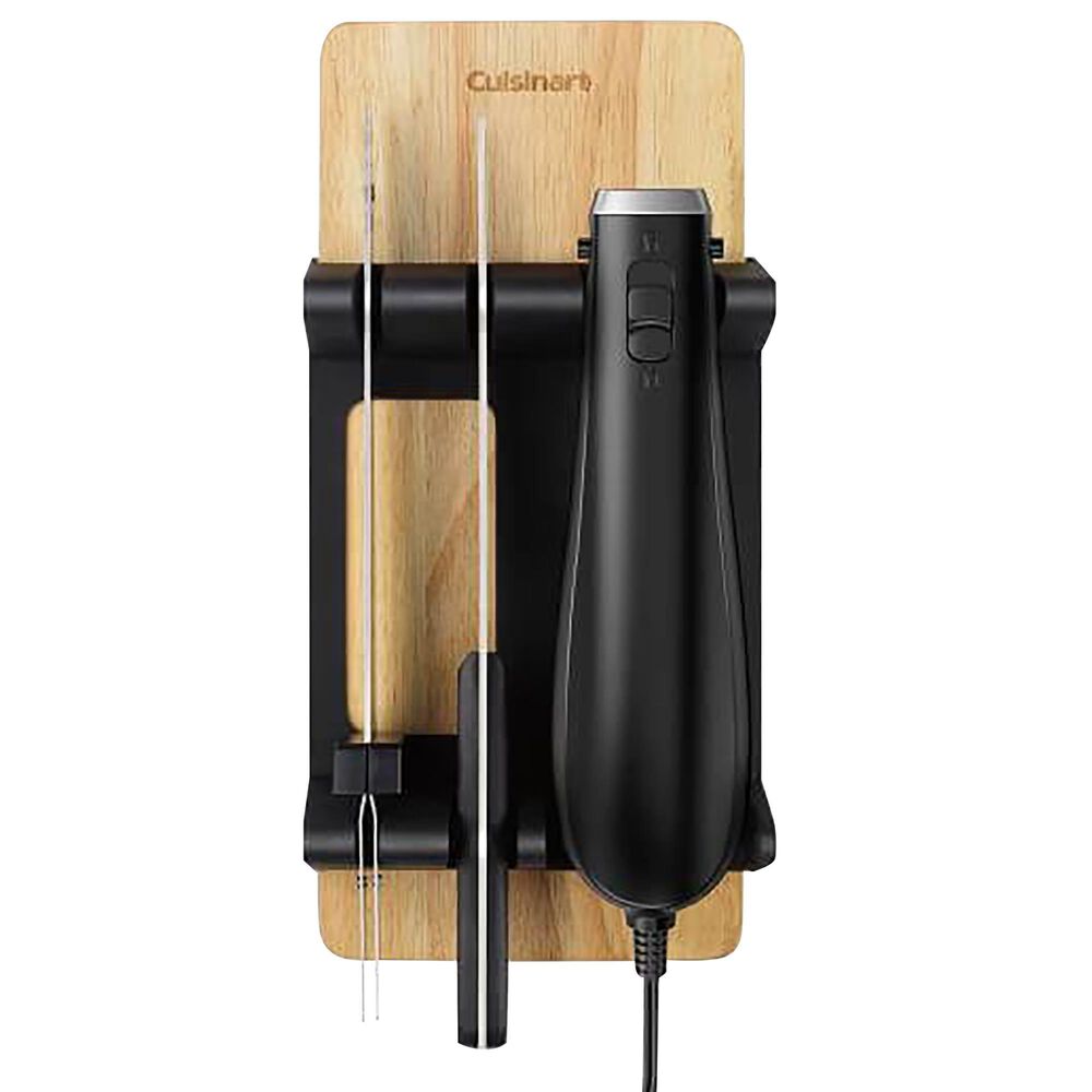 Cuisinart Electric Knife Set with Cutting Board in Black and Stainless