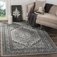 Safavieh Adirondack ADR108A-4 4" x 6" Silver/Black Area Rug, , large