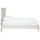 Ashley Shawburn Queen Platform Bed in White and Dark Charcoal Gray, , large