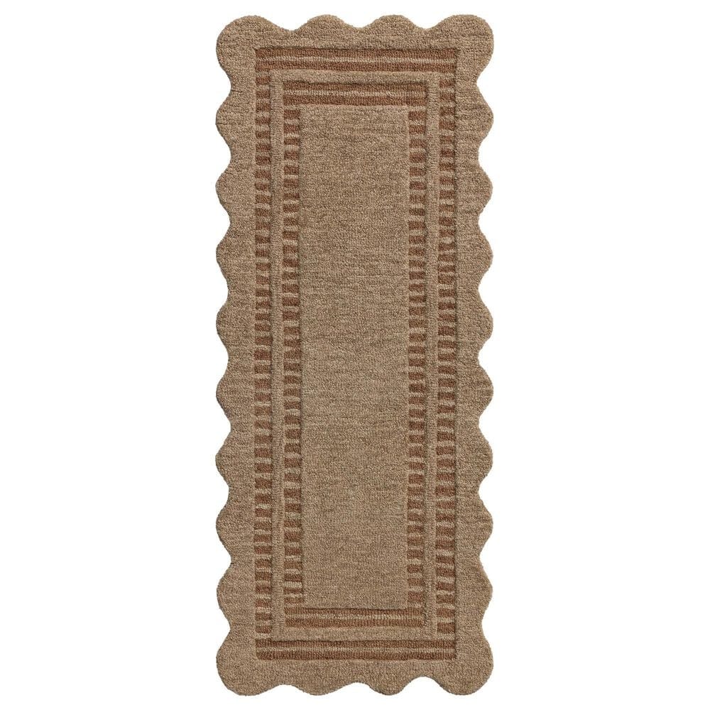 Loloi II Scottie 2" x 5" Mocha and Clay Runner, , large