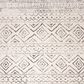 Safavieh Tulum Transitional 3" Round Ivory and Grey Area Rug, , large