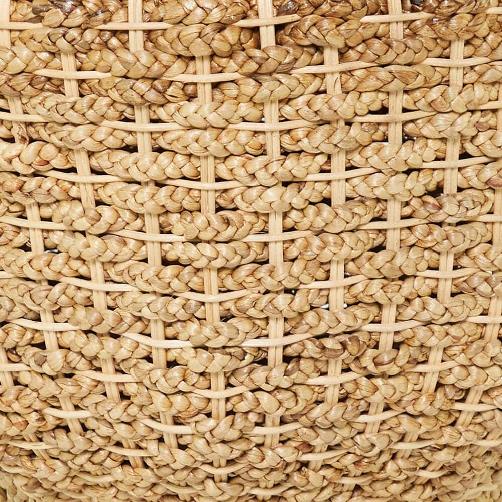 Maple and Jade Seagrass Handmade Woven End Table in Natural Brown, , large