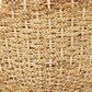Maple and Jade Seagrass Handmade Woven End Table in Natural Brown, , large