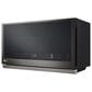 LG 2.1 Cu. Ft. Over-the-Range Microwave Oven with EasyClean in Black Stainless Steel, , large