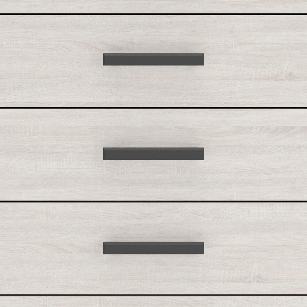 Ashley Sharnari 5-Drawer Chest in Antique White and Gray Brown, , large