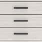 Ashley Sharnari 5-Drawer Chest in Antique White and Gray Brown, , large