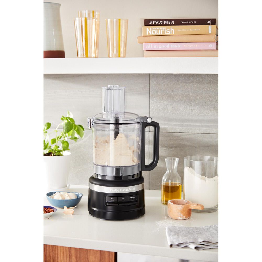 KitchenAid 9 Cup Food Processor in Black Matte, , large