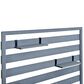 HOMLUX 41.7"" Outdoor Rolling Kitchen Island in Gray, , large