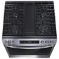 Frigidaire Gallery 2-Piece Kitchen Package with 6 Cu. Ft. Gas Range and 30" Over-The-Range Microwave in Stainless Steel, , large