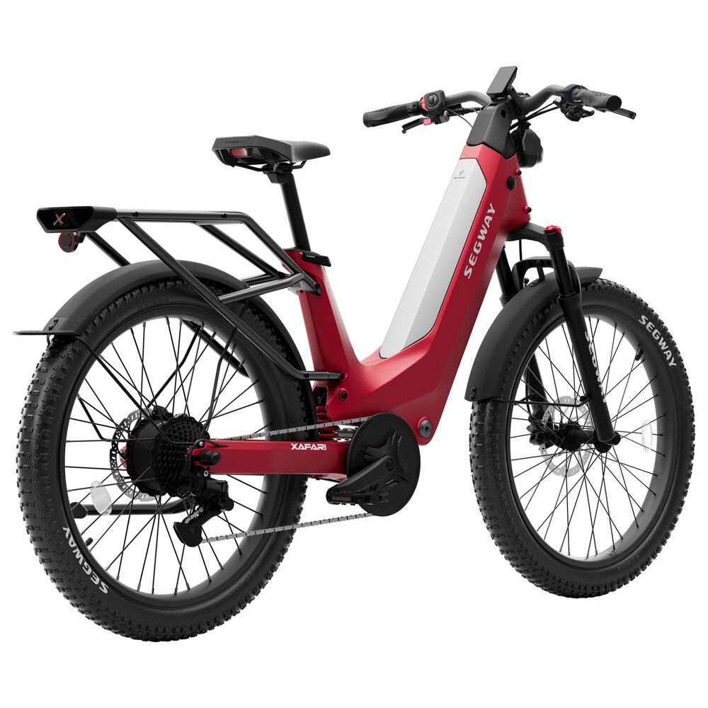 Segway Xafari Fat Tire Electric Bike in Red, , large