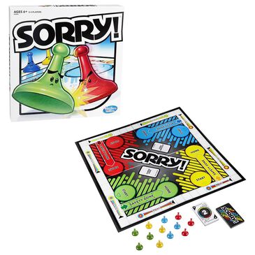 Hasbro Gaming Classic Sorry! Board Game, , large