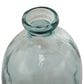 Maple and Jade Spanish Bottle Neck Abstract Decorative Vase in Tinted Light Blue, , large