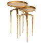 Zuo Modern Como Accent Table in Antique Gold/Gold (Set of 2), , large