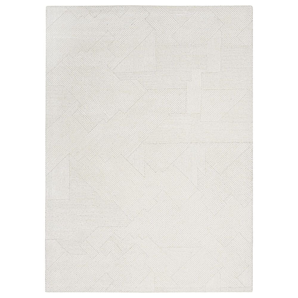 Nourison Ma30 Star Geometric 9"9" x 13"9" Ivory Area Rug, , large