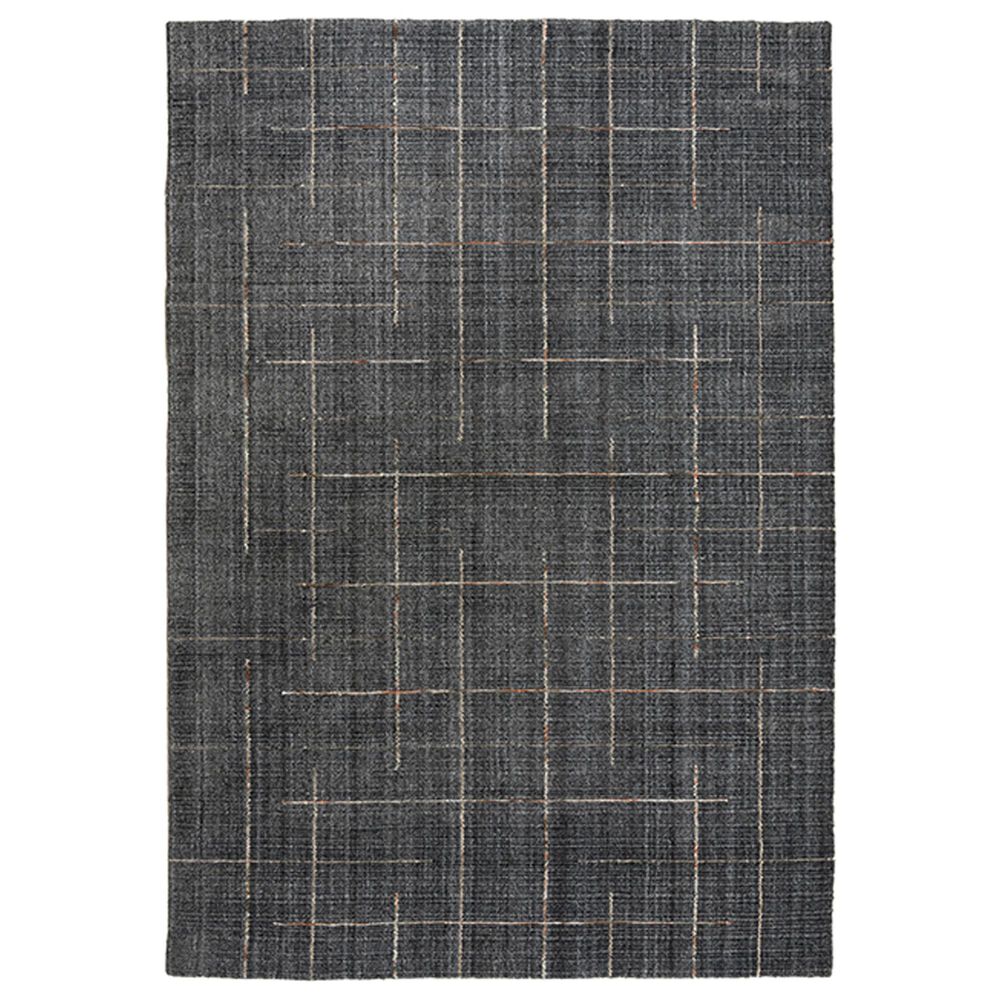 RIZZY Kiki 5" x 7"6" Charcoal Area Rug, , large