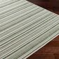 Surya Eagean EAG-2422 Grass Green, Ivory, Dark Green and Seafoam 8"10" x 12" Indoor/Outdoor Area Rug, , large