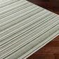 Surya Eagean EAG-2422 Grass Green, Ivory, Dark Green and Seafoam 8"10" x 12" Indoor/Outdoor Area Rug, , large