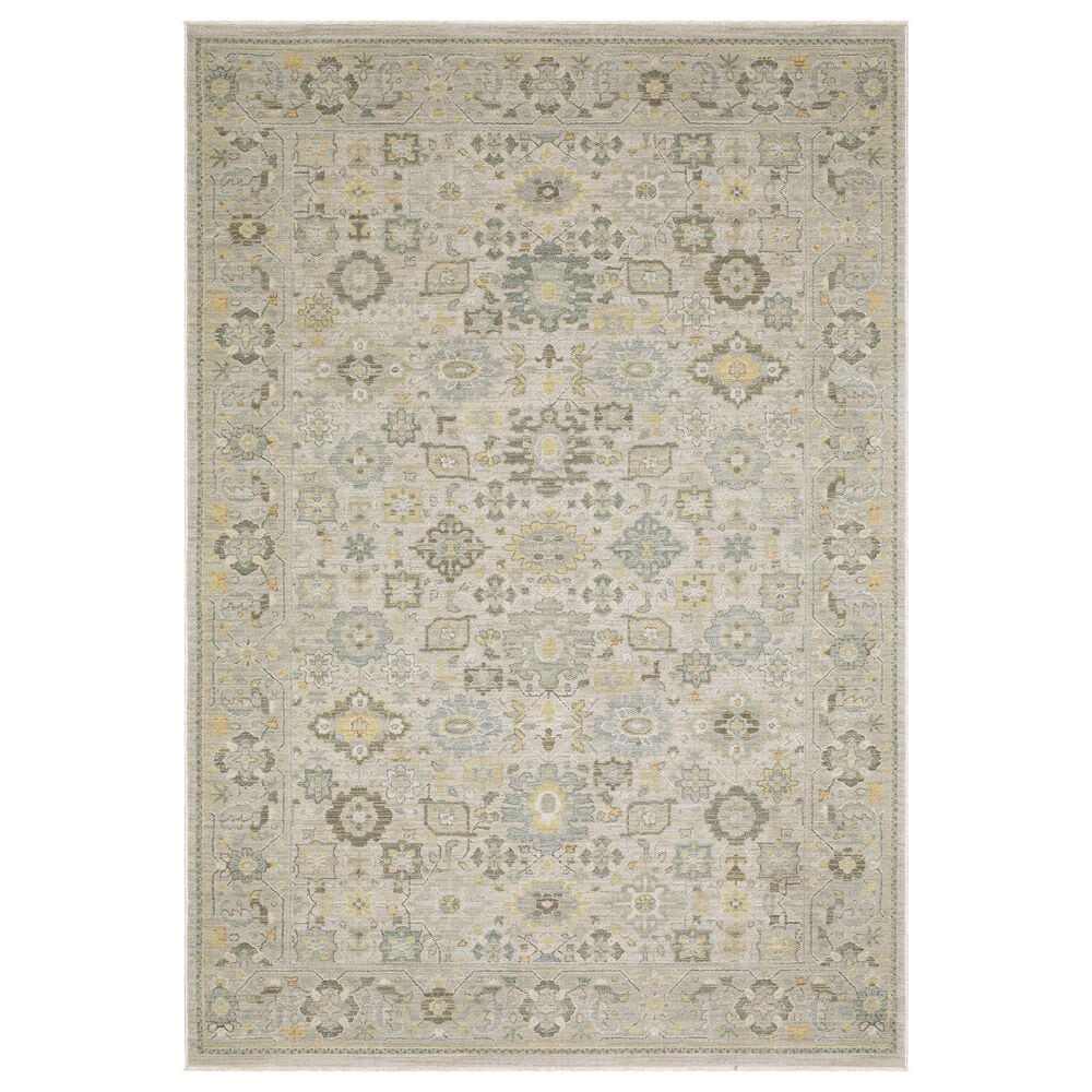 Oriental Weavers Keaton Beige and Blue 2"3" x 7"6" Runner, , large