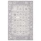Safavieh Micro-Loop Southwestern 4" x 6" Ivory and Grey Area Rug, , large
