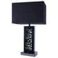 Crown Mark Monica Table Lamp in Black, , large