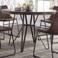 Ashley Centiar Round Dining Table in Two-Tone Brown - Table Only, , large