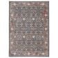 Feizy Thackery 7"10" x 9"10" Charcoal and Red Area Rug, , large