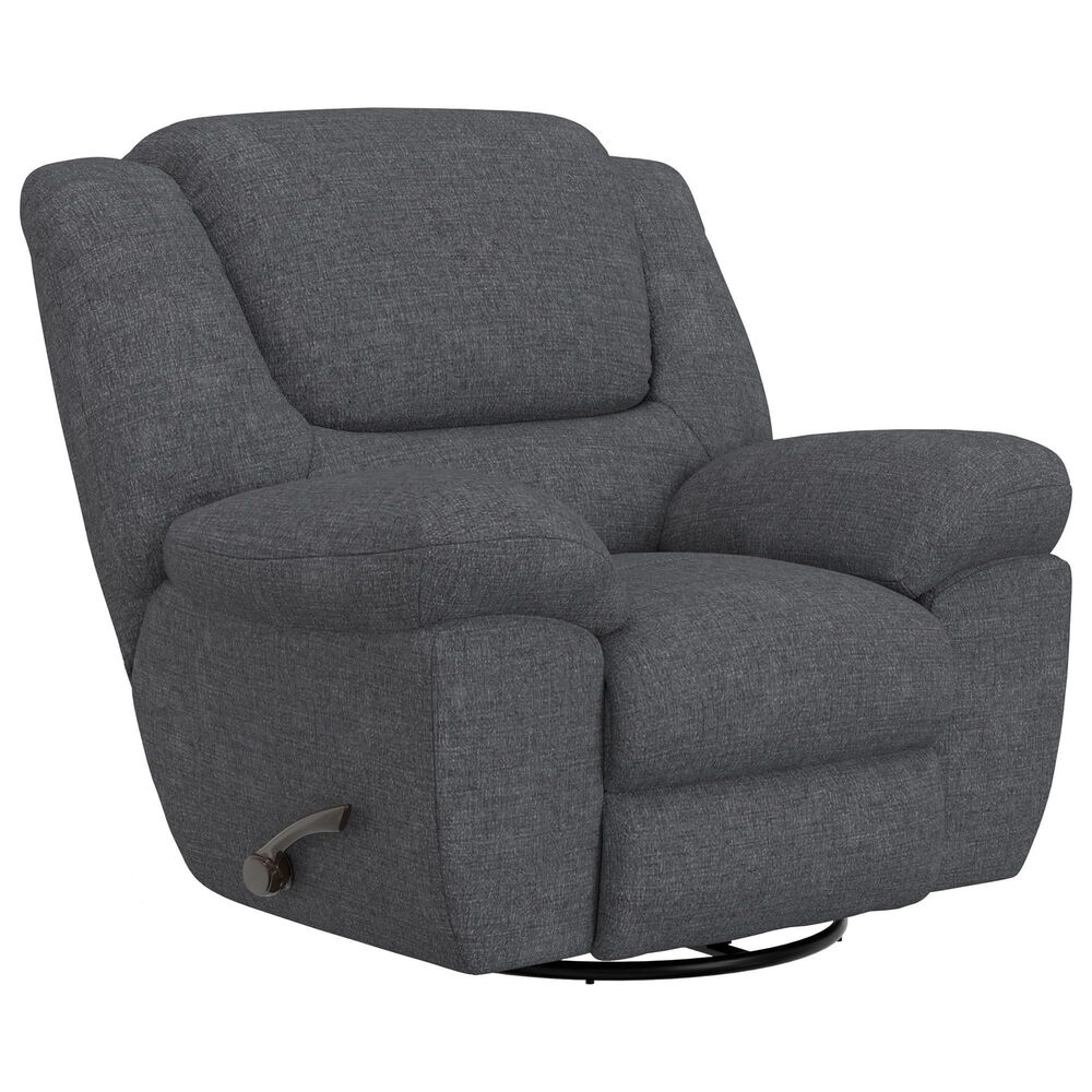 Catnapper Trifecta Swivel Rocker Recliner in Smoke, , large