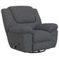 Catnapper Trifecta Swivel Rocker Recliner in Smoke, , large