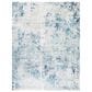 Safavieh Aston 6" x 9" Ivory and Blue Area Rug, , large