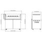 Thor Kitchen Gordon Ramsay 32" Grill Cart in Stainless Steel, , large