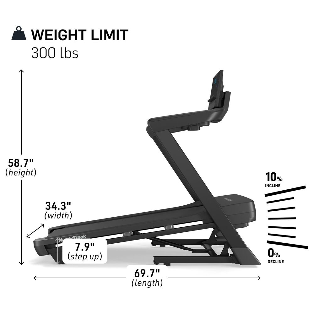 NordicTrack T Series 7 Treadmill, , large