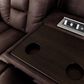 Oxford Furniture 2-Piece Power Reclining Living Room Set in Cowboy Dark Brown, , large