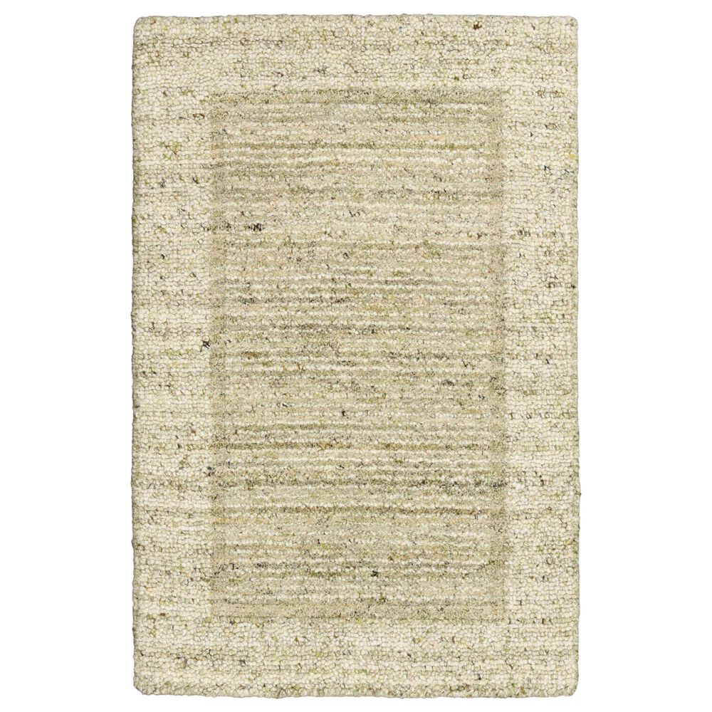 Nourison Ridge Sage and Ivory 2" x 3" Area Rug, , large