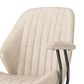 HOMLUX Mid Back Ergonomic Office Chair with Suede Leather in Beige, , large