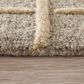 Feizy Kimball Gray, Taupe and Tan 3"6" x 5"6" Area Rug, , large