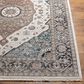 Surya Carlisle Oriental 2" x 2"11" Light Sage, Pale Blue, Dusty Pink, Cream, Light Gray and Medium Brown Area Rug, , large