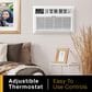 Whirlpool 12000 BTU Electronic Through the Wall Air Conditioner in White, , large