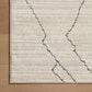 Loloi II Darby 5"3" x 7"6" Sand and Charcoal Area Rug, , large