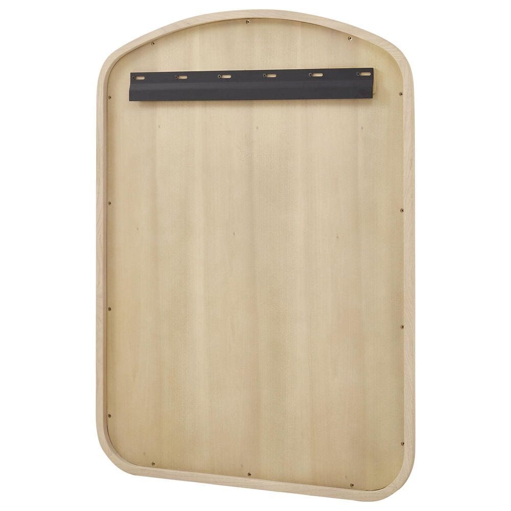 James Martin Gracyn 28&quot; Rectangular Arched Mirror in Coastal Driftwood, , large