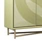 Hooker Furniture Commerce and Market Into the Woods Credenza in Green and Gold, , large
