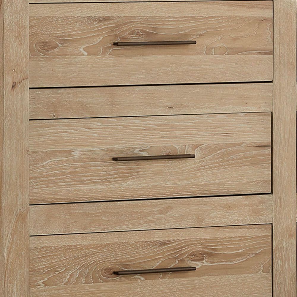Riva Ridge Modern Loft 3-Piece Queen Storage Bedroom Set in Khaki, , large