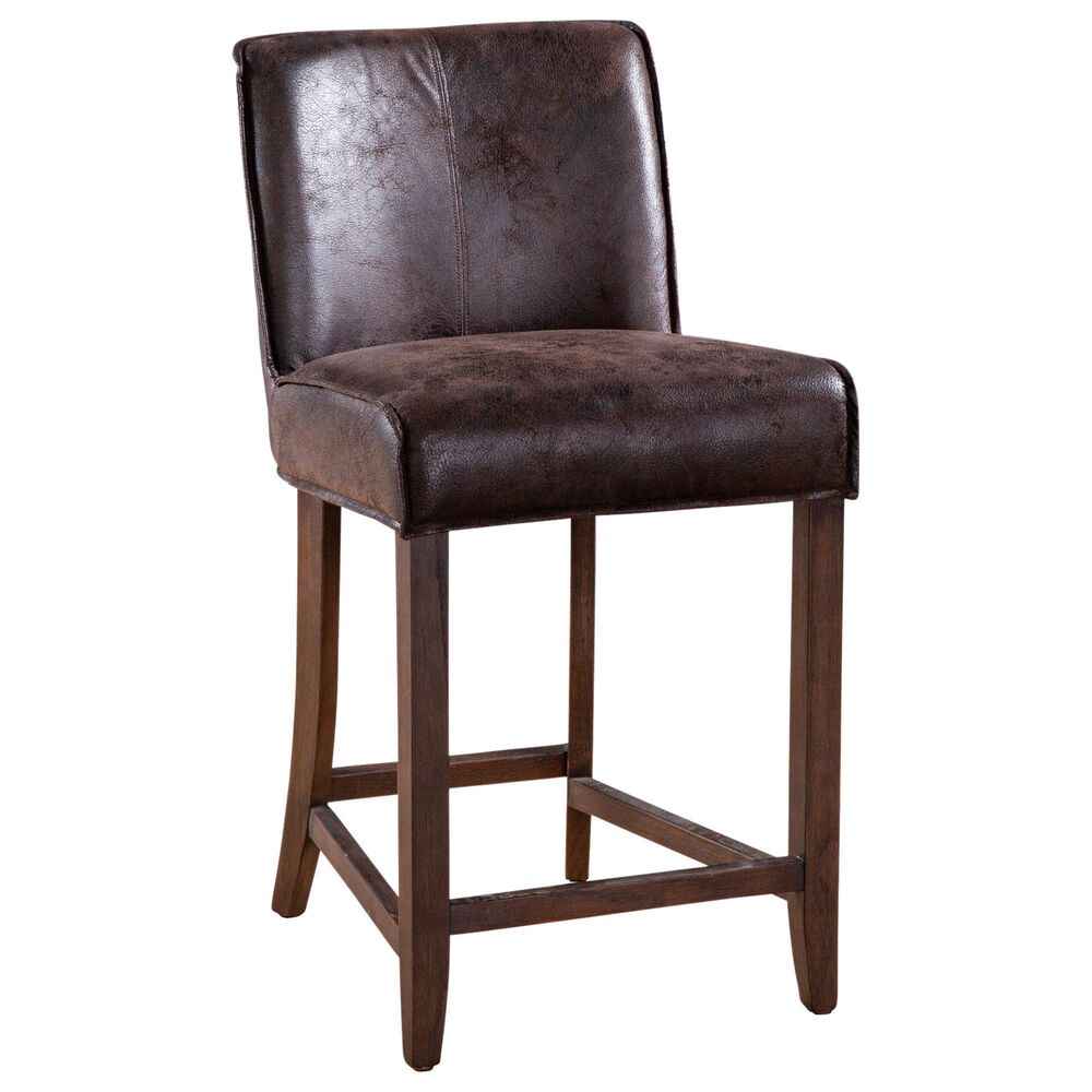 Home Trends &amp; Design Timbers Barrel and Buddy 7-Piece Rectangular Dining Set in Light Vinegar and Matte Brown, , large