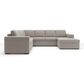 Tuscany Grove Claire 3-Piece Sleeper Sectional in Popstitch Dove, , large